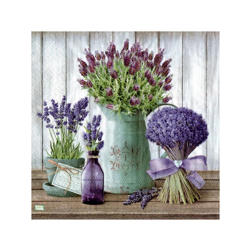 1 serviette papier Lavande -70