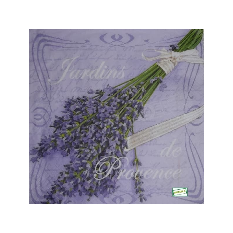 1 serviette papier Lavande -78