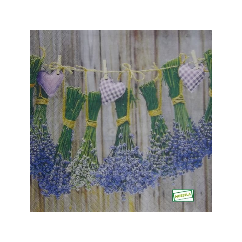 1 serviette papier Lavande -79
