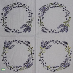 1 serviette papier Lavande -83
