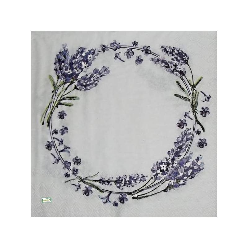 1 serviette papier Lavande -83