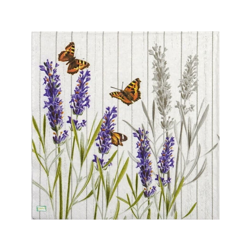 1 serviette papier Lavande -84