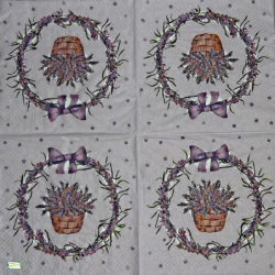 1 serviette papier Lavande -97