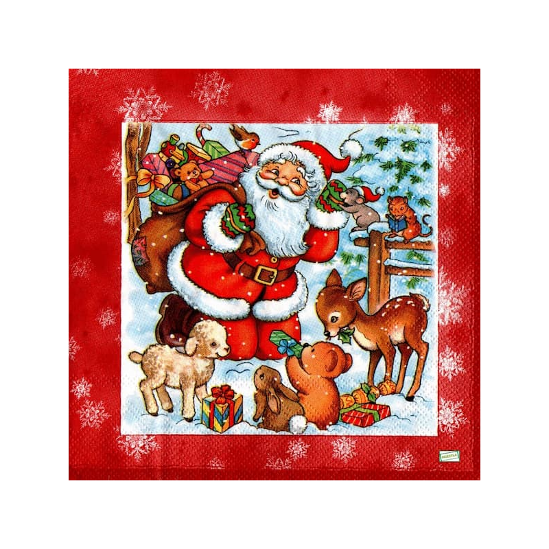 Scène enneigée,Paysage hivernal,Décor de neige,Tableau d'hiver,Horizons enneigés,la neige,découpage,collage,serviettage,flocons