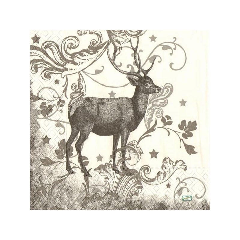 1 serviette Le Cerf -6