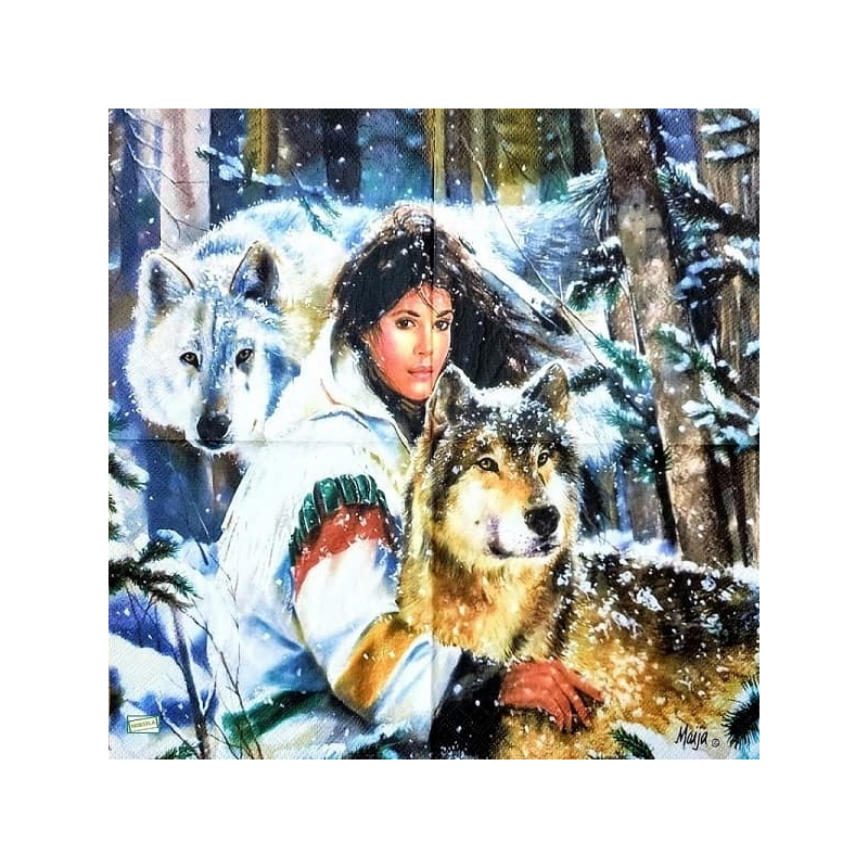 1serviette papier Le Loup-43