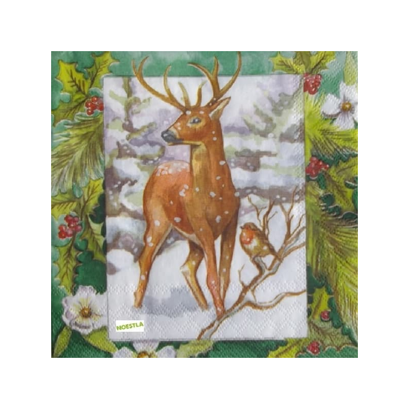 1 serviette La Biche -48