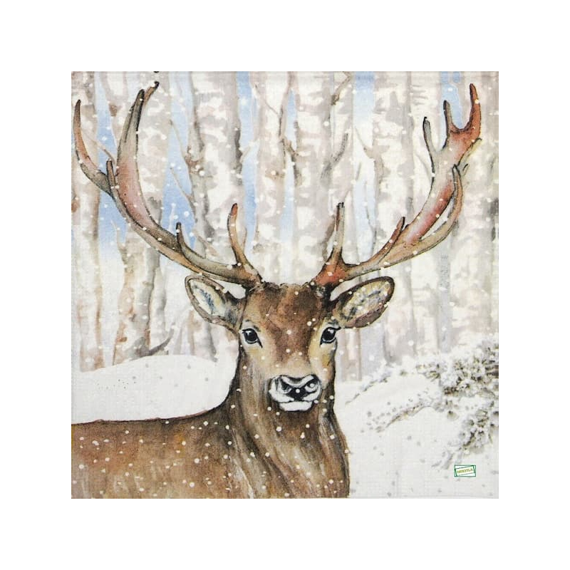 1 serviette Le Cerf -97