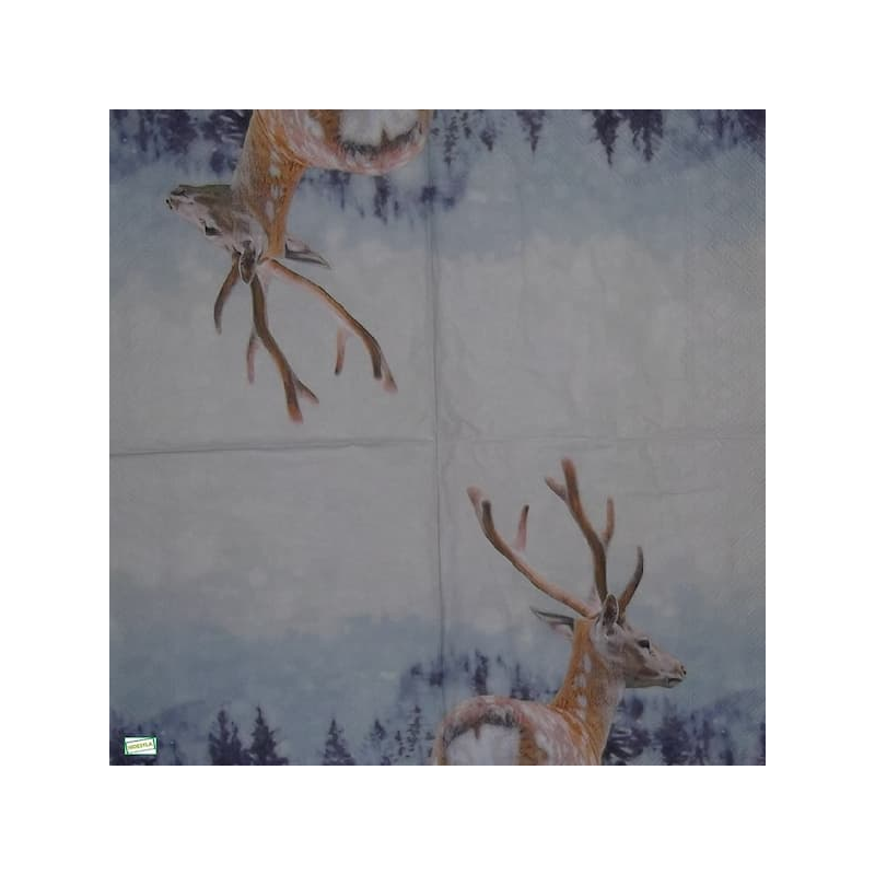 1 serviette Le Cerf -120