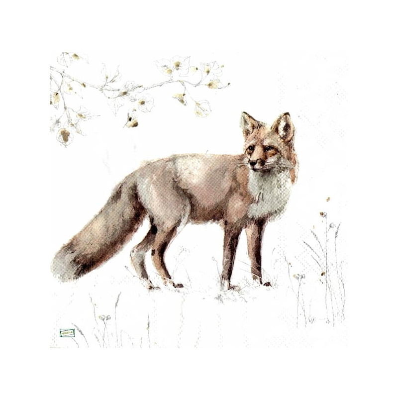1 serviette Le Renard -144