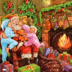 Noël,Ambiance Noël,hiver,neige,découpage,serviettage,sapin,Ambiance Magique et Féérique,fêtes,serviettes papier