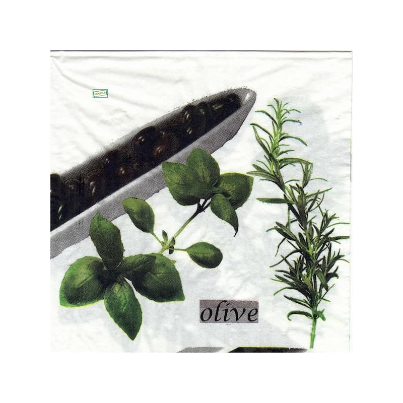 1serviette papier Olives-7