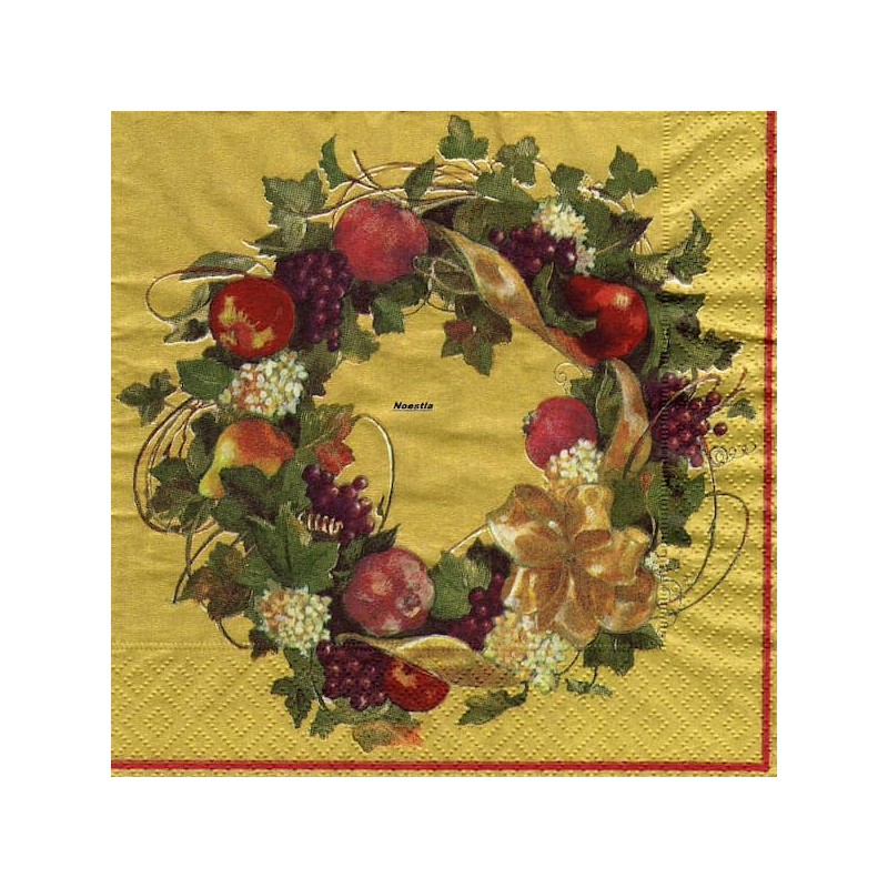 1serviette papier Fruits-10