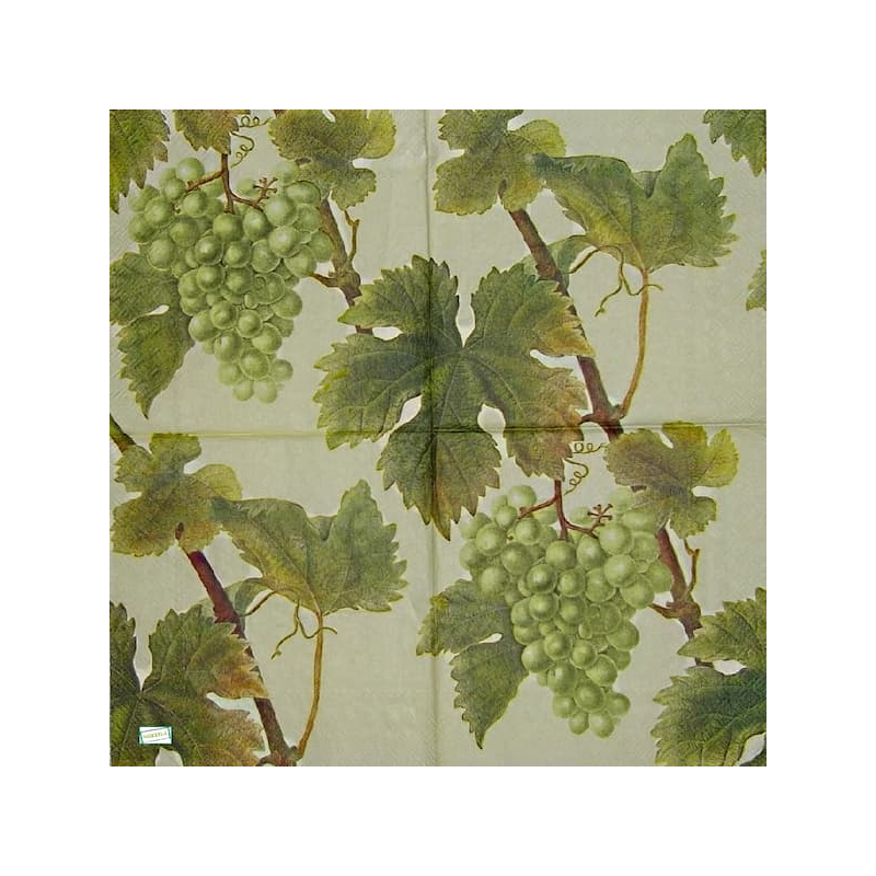1serviette papier Raisin-12