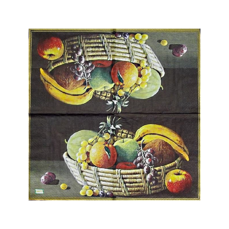 1serviette papier Fruits-20