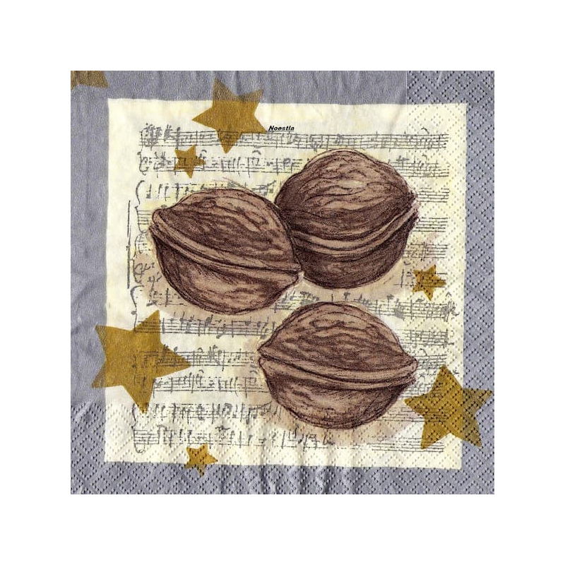 2 serviettes Les Noix - 25