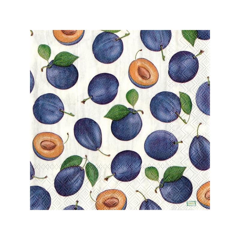 1 serviette Les Prunes -33