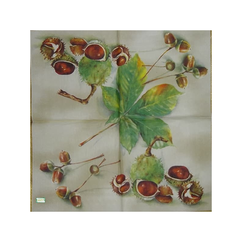 1 serviette Les Marrons -36