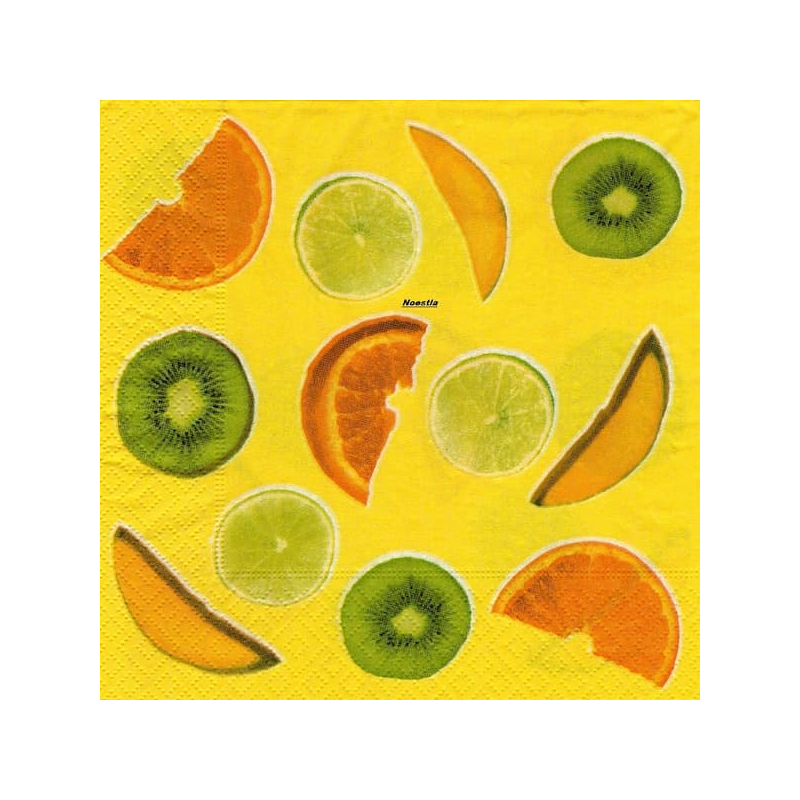 1serviette papier Fruits-37