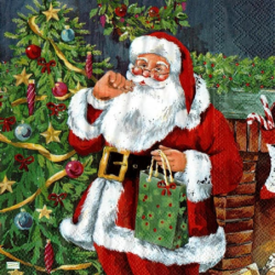 Noël,Ambiance Noël,hiver,neige,découpage,serviettage,sapin,Ambiance Magique et Féérique,fêtes,serviettes papier