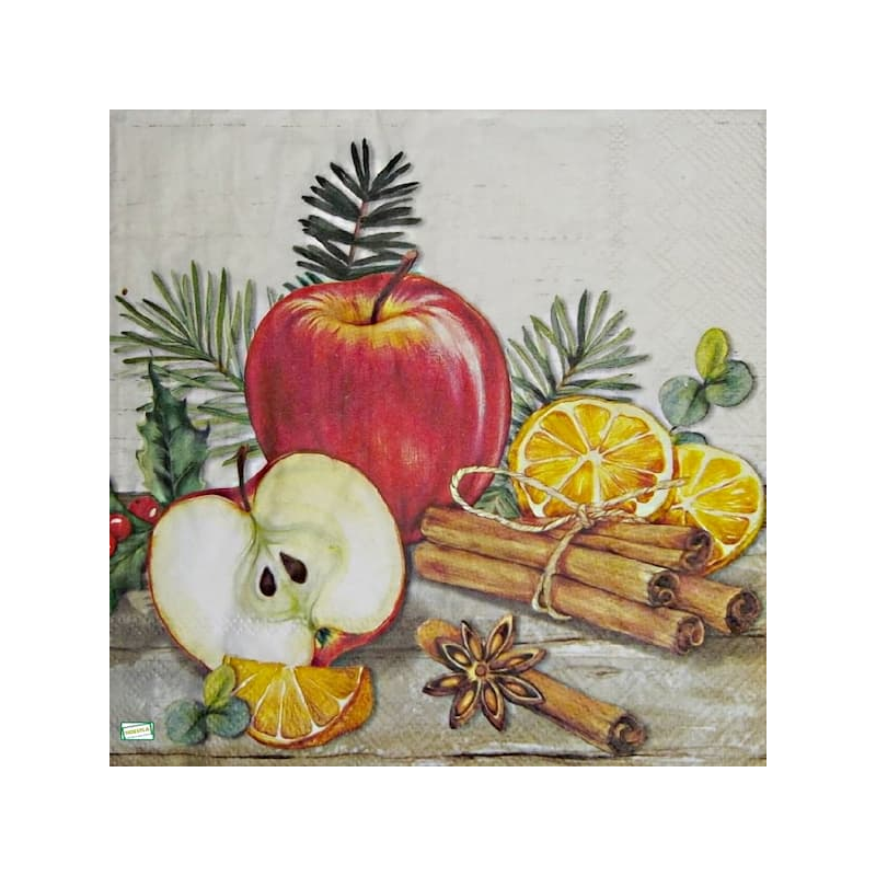 1serviette papier Fruits-49
