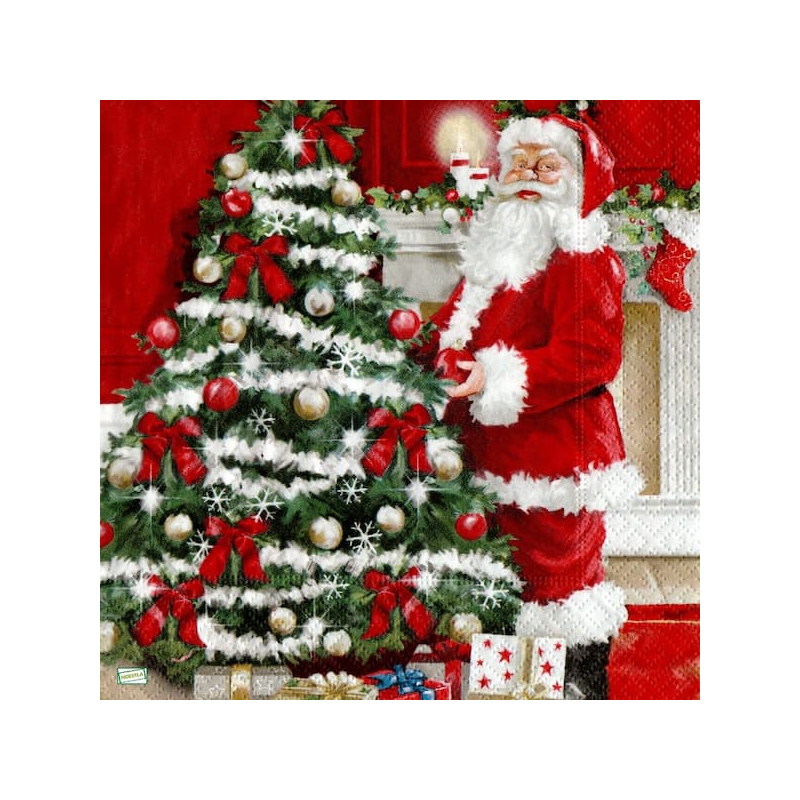 Noël,Ambiance Noël,hiver,neige,découpage,serviettage,sapin,Ambiance Magique et Féérique,fêtes,serviettes papier