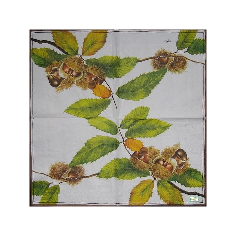 1 serviette Les Marrons -51