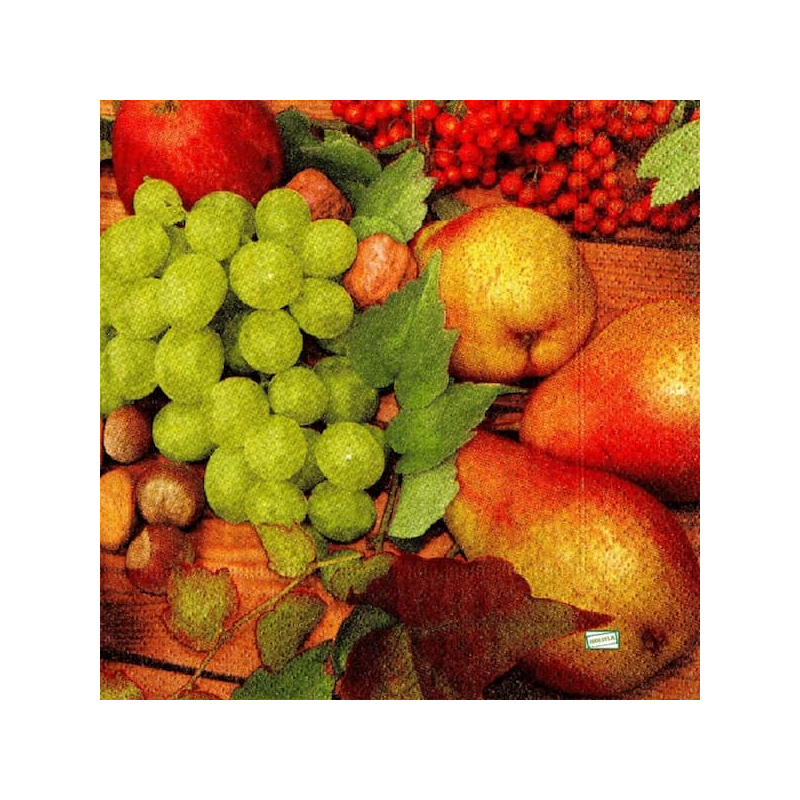 1serviette papier Fruits-54