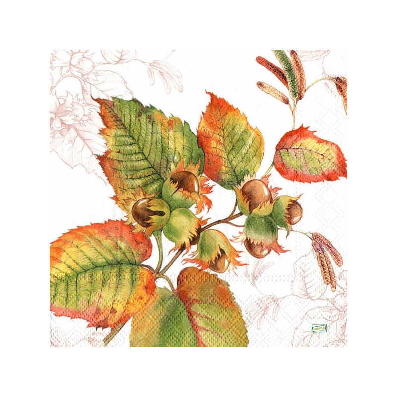 1 serviette Les Noisettes -55