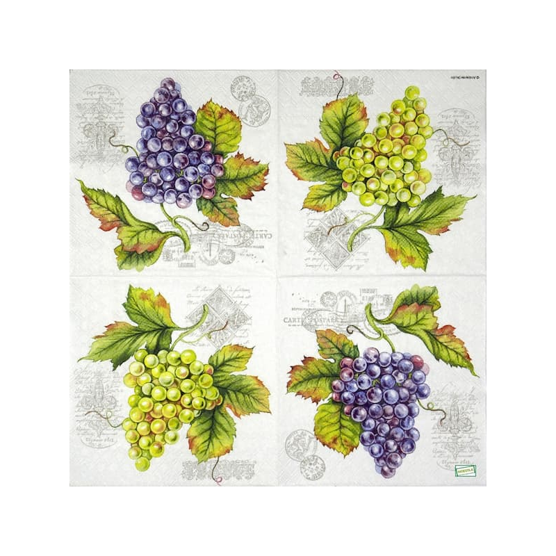 1 serviette Le Raisin -56