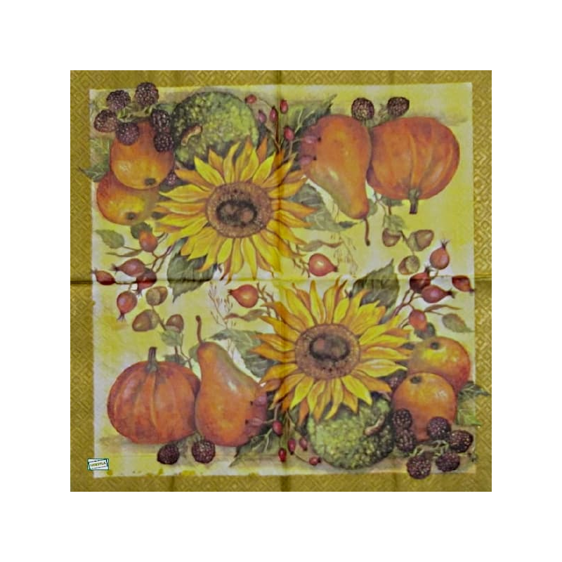 1serviette papier Fruits-70