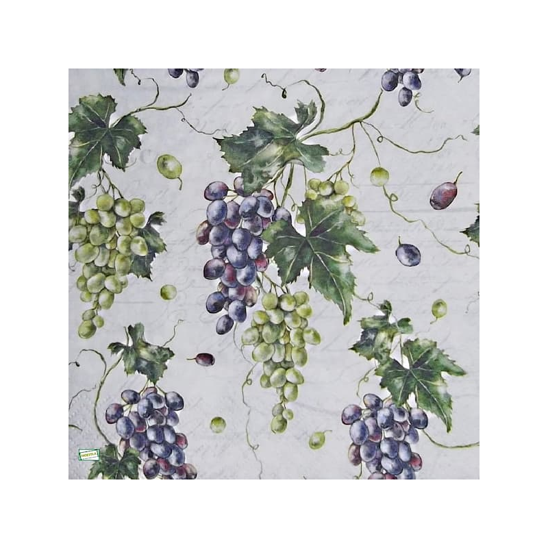 1 serviette Le Raisin -75