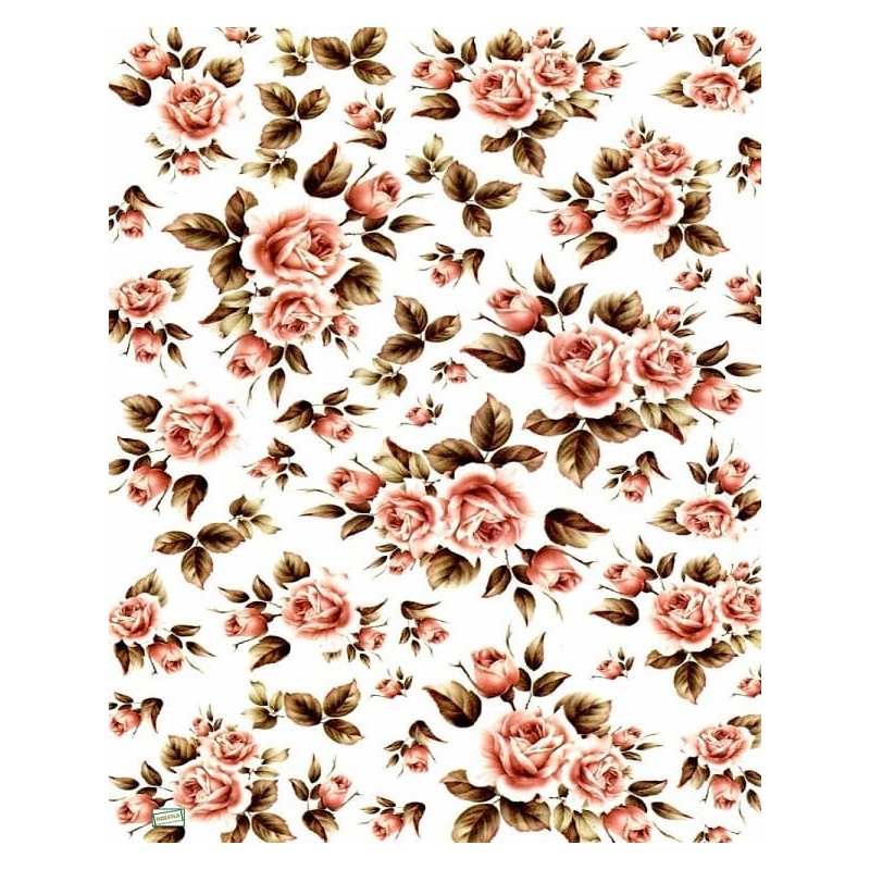 1papier riz Les Roses-R33
