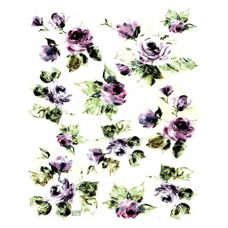1papier riz Les Roses-R95