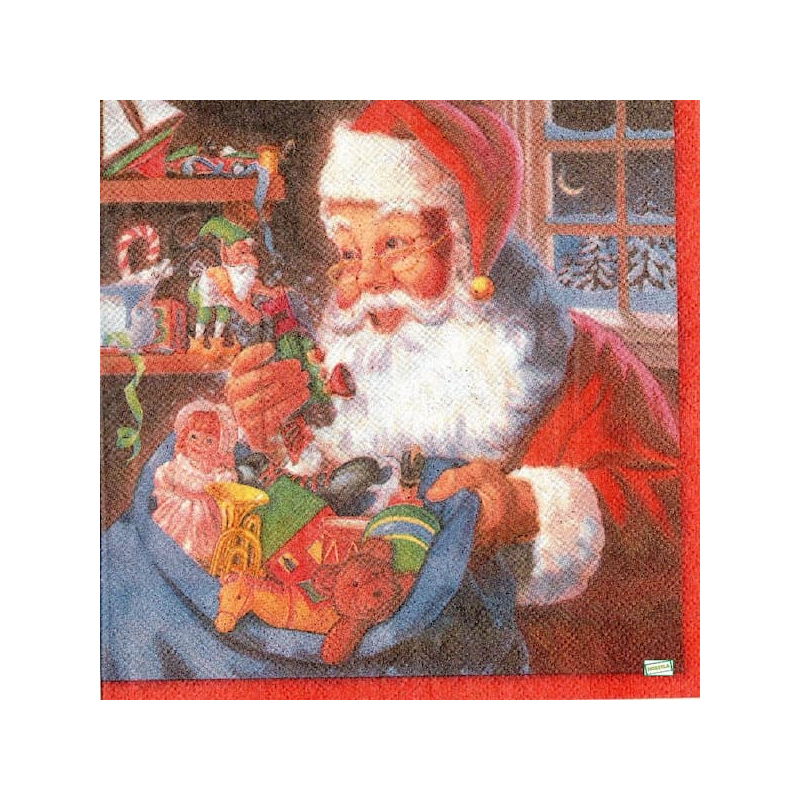 Noël,Ambiance Noël,hiver,neige,découpage,serviettage,sapin,Ambiance Magique et Féérique,fêtes,serviettes papier