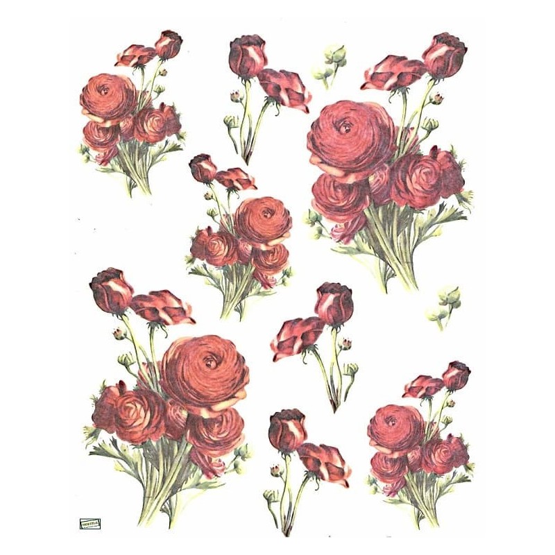 1papier riz Renoncules-R420