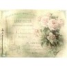 1papier riz Les Roses-R723