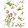 1papier de riz Tulipes-R959