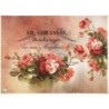 1papier riz Les Roses-R1187