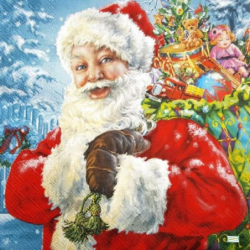 Noël,Ambiance Noël,hiver,neige,découpage,serviettage,sapin,Ambiance Magique et Féérique,fêtes,serviettes papier