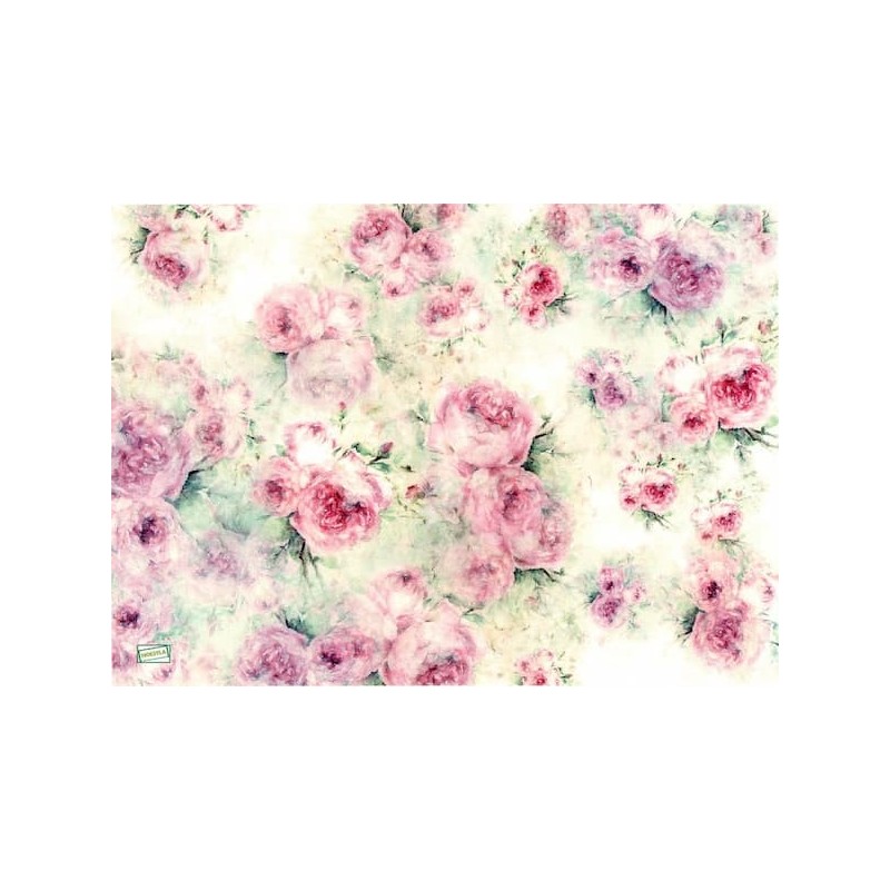 1papier de riz Fleurs -R1673