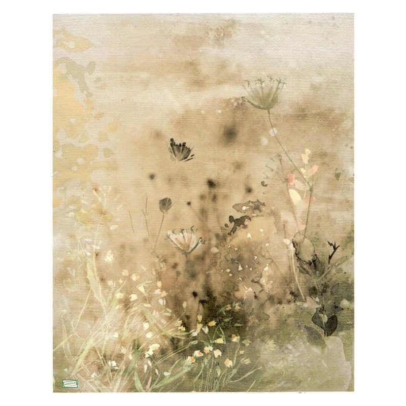 1papier de riz Fleurs -R1879