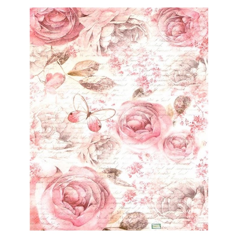 1papier riz Les Roses-STA4