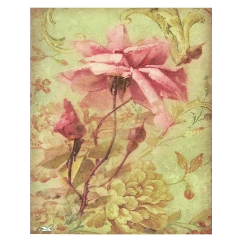 1papier de riz Roses-STA15
