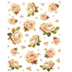 1papier riz Les Roses-STA23