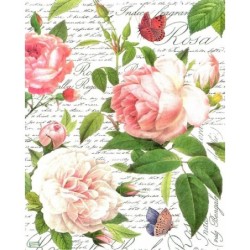 1papier riz Les Roses-STA28