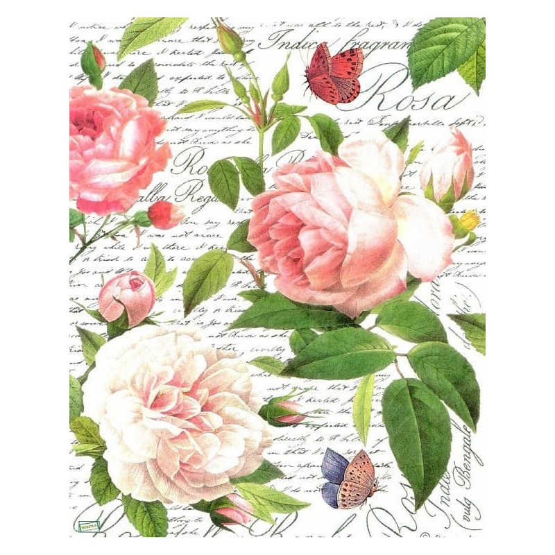 1papier riz Les Roses-STA28