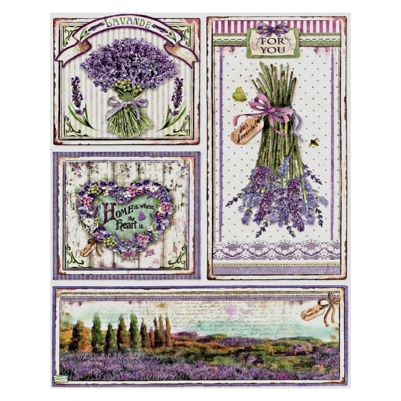 1papier de riz Lavande-STA29