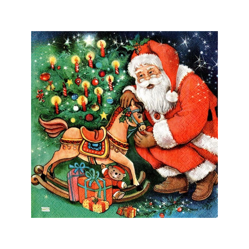 Noël,Ambiance Noël,hiver,neige,découpage,serviettage,sapin,Ambiance Magique et Féérique,fêtes,serviettes papier