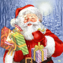 Noël,Ambiance Noël,hiver,neige,découpage,serviettage,sapin,Ambiance Magique et Féérique,fêtes,serviettes papier